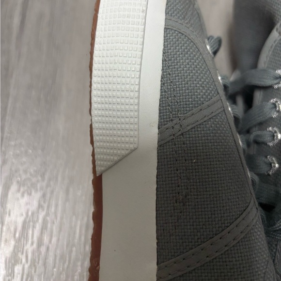 Superga Canvas Sneakers Gray Women’s Size 9.5 NWT - Picture 6 of 9